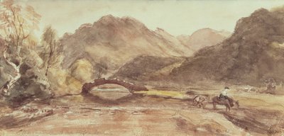 Schizzo di Borrowdale, 1806, pomeriggio da John Constable