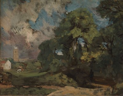 Stoke-by-Nayland, c.1810-11 da John Constable