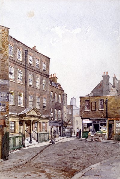 Clerkenwell Close, Londra, 1883 da John Crowther