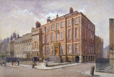 Newcastle House, Holborn, Londra da John Crowther