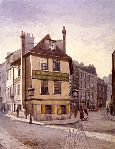 Northumberland Head Inn, Stepney, Londra, 1884 da John Crowther