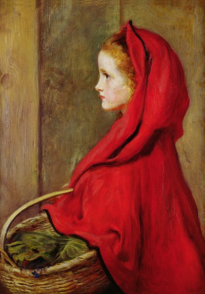 Cappuccetto Rosso da John Everett Millais