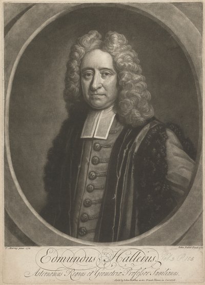 Edmund Halley da John Faber the younger