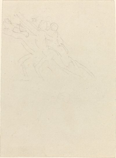 Figure in corsa con le braccia alzate da John Flaxman