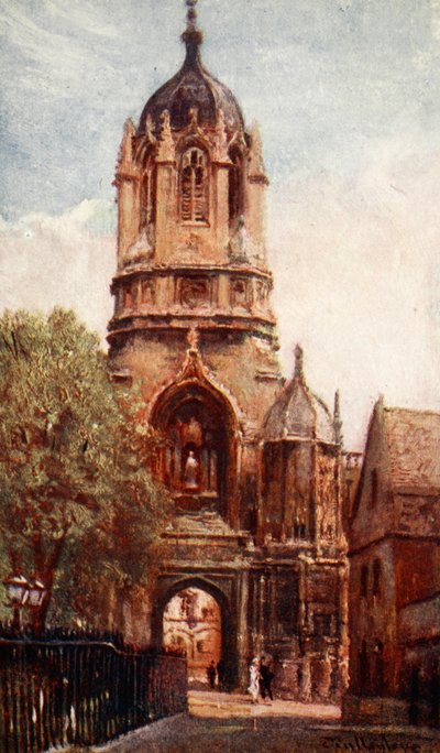 Tom Tower, Christ Church College, 1903 da John Fulleylove