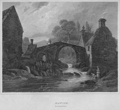 Hawick, Roxburghshire, 1814 da John Greig