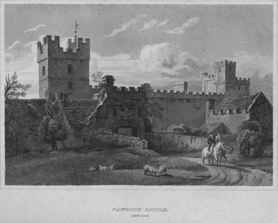 Castello di Naworth, Cumberland, 1814 da John Greig