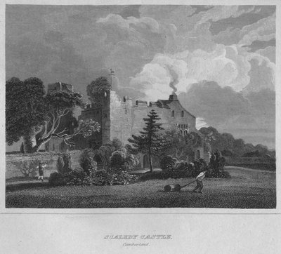 Castello di Scaleby, Cumberland, 1814 da John Greig