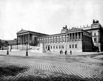 Parlamento, Vienna, 1893 da John L. Stoddard