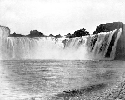 Cascate Shoshone, Idaho, USA, 1893 da John L. Stoddard