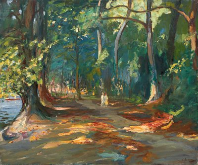 Il sentiero lungo il fiume, Maidenhead da John Lavery