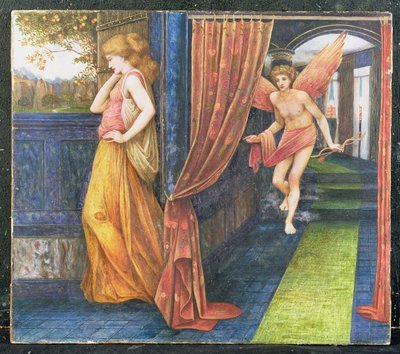 Cupido e Psiche da John Roddam Spencer Stanhope