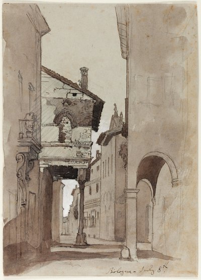 Strada a Bologna da John Ruskin