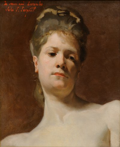 Modella bionda da John Singer Sargent