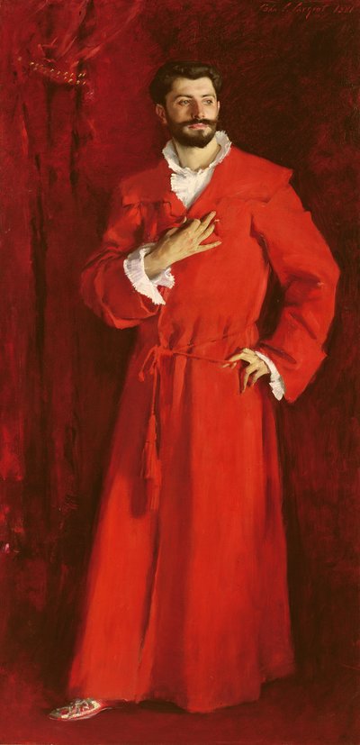 Dr. Pozzi a casa, 1881 da John Singer Sargent