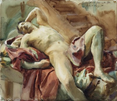 Studio di figura da John Singer Sargent