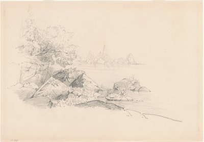 Riva del lago da John Singer Sargent