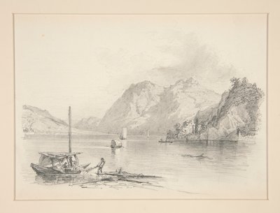 Lago di Montagna da John Singer Sargent