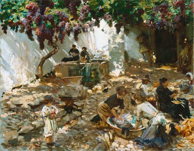 Donne al lavoro da John Singer Sargent