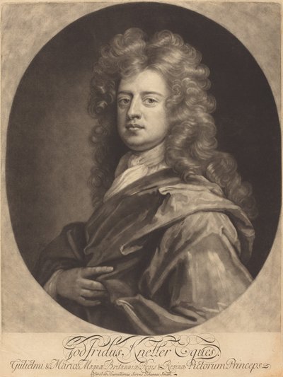 Godfrey Kneller da John Smith after Sir Godfrey Kneller