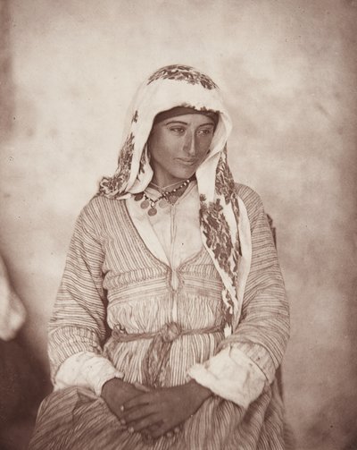 Una fanciulla cipriota, 1878 da John Thomson