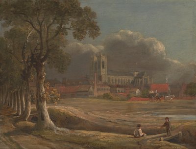 Abbazia di Westminster da Tothill Fields da John Varley