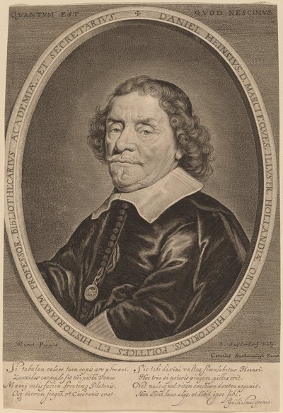 Daniel Heinsius da Jonas Suyderhoff after Jacob Fransz van der Merck