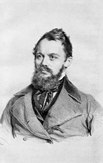 Heinrich Laube da Josef (after) Kriehuber