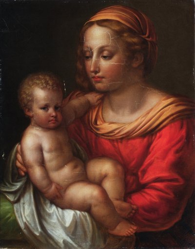 Madonna con bambino da Josef Abel