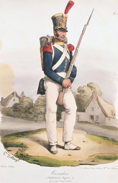 Guardia Granatieri da Joseph Louis Hippolyte Bellange