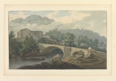 Ponte di Brathay da Joseph Farington