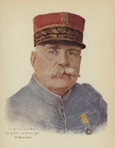 Joseph Joffre, generale francese da Joseph Felix Boucher