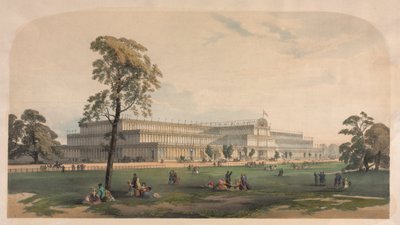 Il Crystal Palace, c. 1850 da Joseph Nash