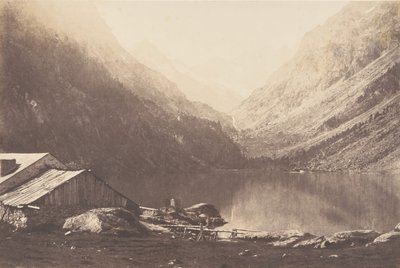 Lago di Gaube, Cauterets, 1853 da Joseph Vigier