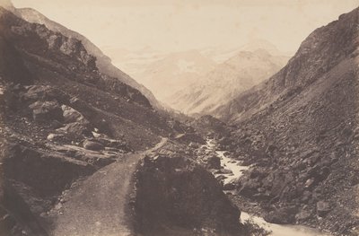 Il caos andando a Gavarnie, St-Sauveur da Joseph Vigier