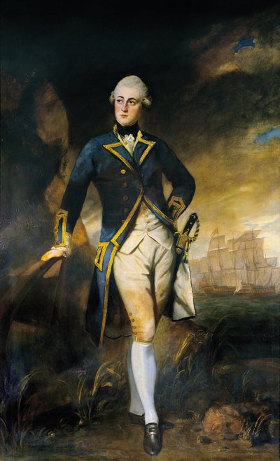 Capitano Lord Robert Manners da Joshua Reynolds