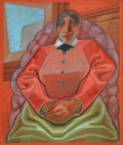 Donna in poltrona da Juan Gris