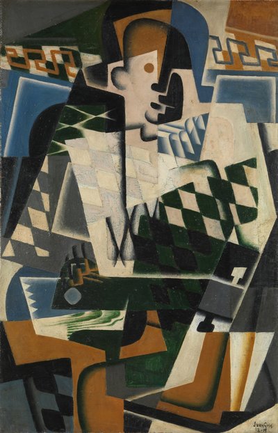 Arlecchino con una chitarra da Juan Gris