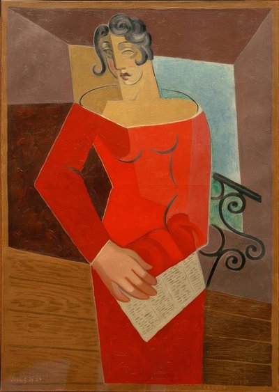 La cantante da Juan Gris