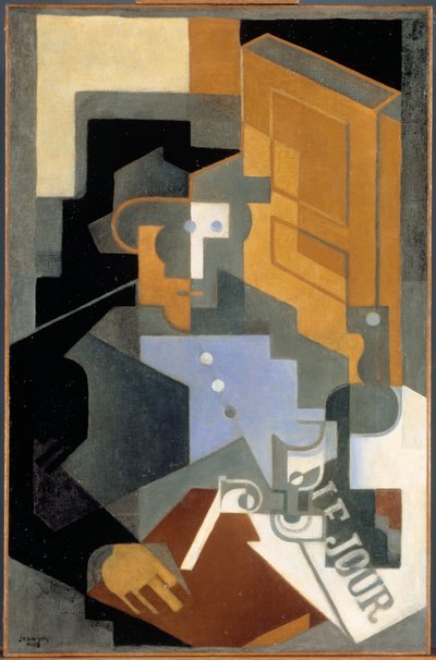 Uomo di Touraine, 1918 da Juan Gris