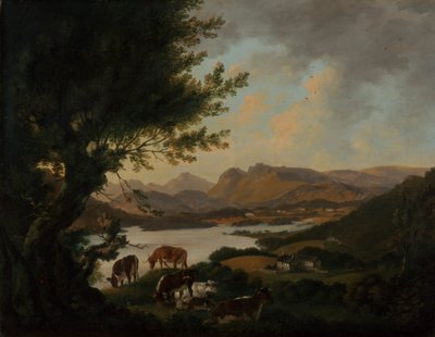 Lago Windermere da Julius Caesar Ibbetson