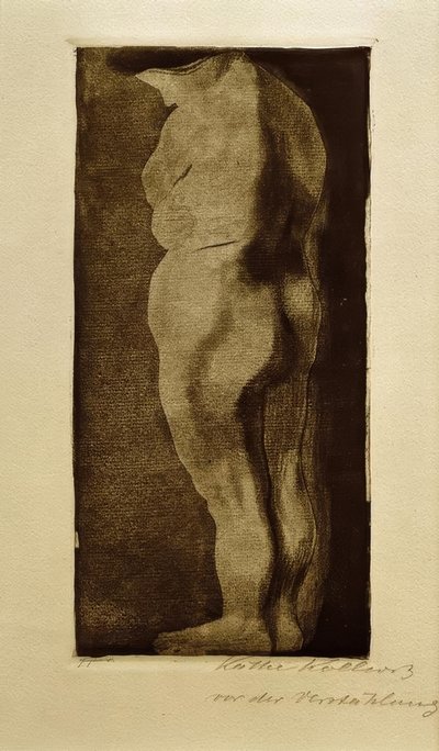 Nudo femminile da Käthe Kollwitz