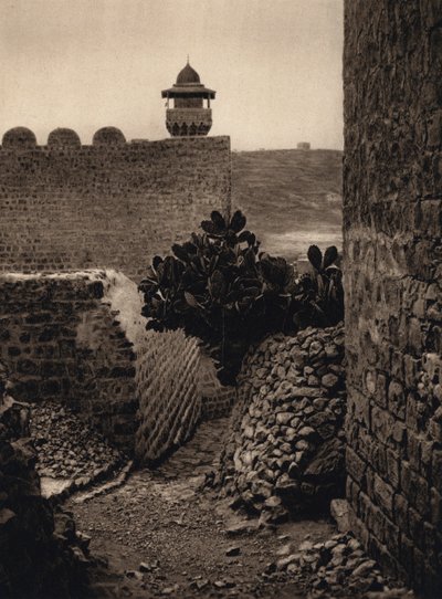 Hebron, Haram (foto in bianco e nero) da Karl Grober