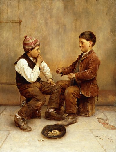 Scegli una mano, 1889 da Karl Witkowski