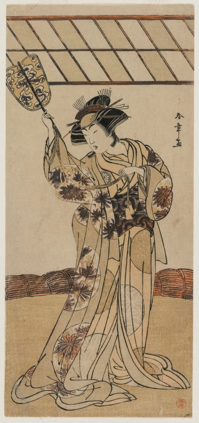 Segawa Kikunojō III come Teruha da Katsukawa Shunsho