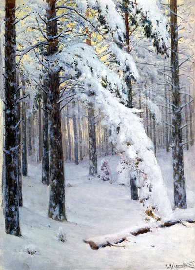 Foresta invernale da Konstantin Yakovlevich Kryzhitsky