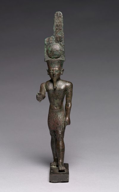 Statuetta di Amen-Ra da Late Period Egyptian