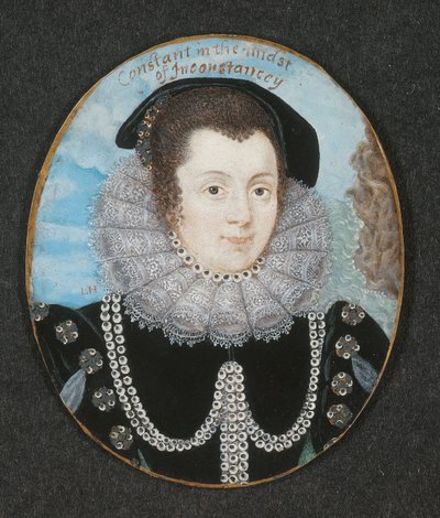 Margaret Clifford (c.1560-1616) Contessa di Cumberland da Lawrence Hilliard