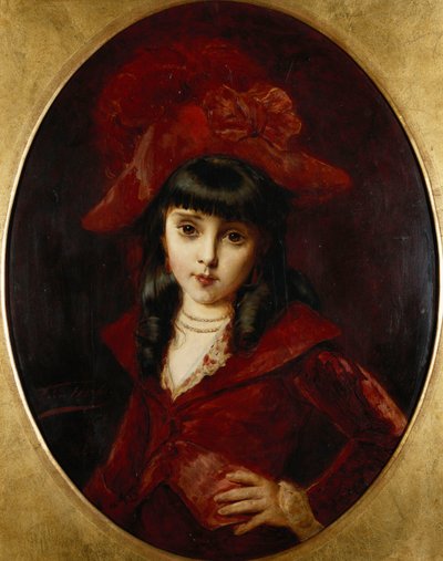 Il Vestito Rosso, 1881 da Leon Herbo