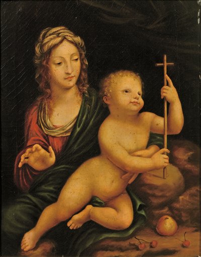 Madonna del fuso da Leonardo da Vinci